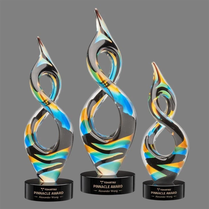 Flame-Fused Infinity Loop Artglass price