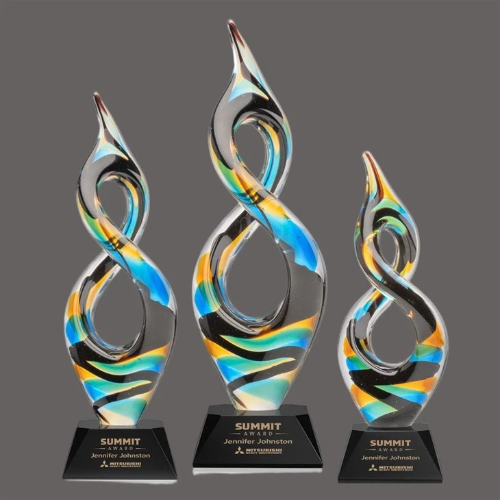 Flame-Fused Infinity Loop Artglass best